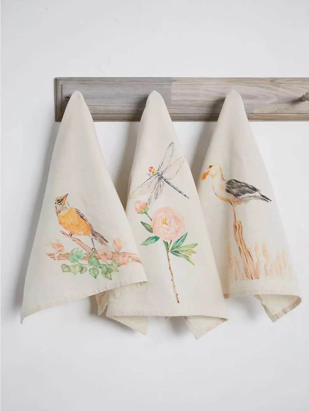 New🌟Terrain-Sweet Fauna Cotton Tea Towel-Robin